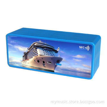 Bluetooth Speaker with NFC, Rechargeable Battery